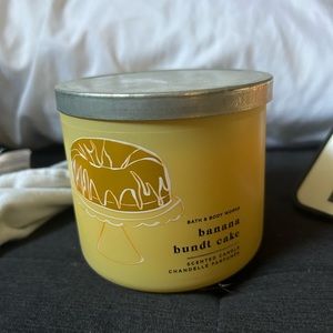 Banana Bundt Cake Bath and Body Works Candle